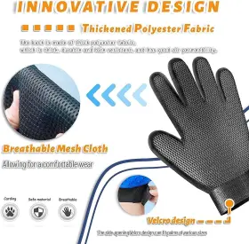 165435856630 STARROAD-TIM Pet Glove Hair Remover Brush Gentle #3