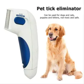 734077922278 STCYUTDAA Pet Combs Electric Cat Dog Effect #3