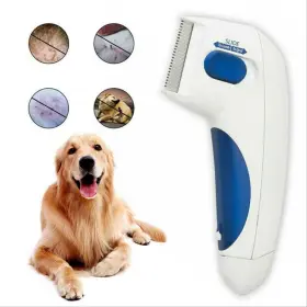 734077922278 STCYUTDAA Pet Combs Electric Cat Dog Effect