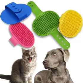 990312308959 STRUNGZ Dog Bath Brush Pet Hair Removal Cat