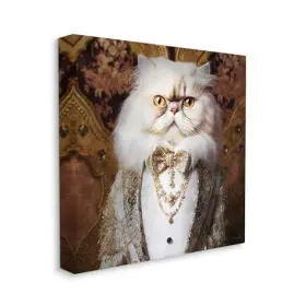 197658458960 STUPELL INDUSTRIES Fancy Cat Portrait Canvas Art #2