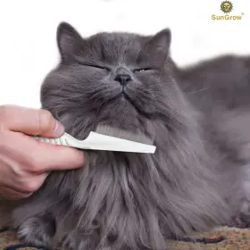 FC-1 SUNGROW Detangling Pet Comb Dogs Cats Ferrets Anti Remo #2