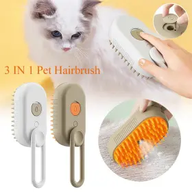 313099348312 SUPREME-GOODSOUTLET Pet Electric Steam Brush Cat #2