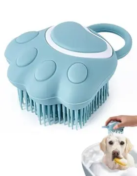 614166379285 SUTEN Dog Bath Brush Pet Shampoo Scrubber