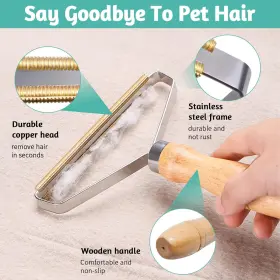 445012845806 SVMFLVY Pet Hair Remover Dog Couch Car Carpet #2