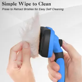 445000178138 SWIHAUK Cleaning Slicker Brush Dogs Skin Cat #3