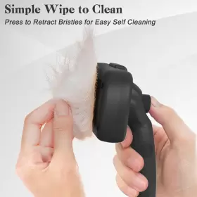726084520028 SWIHAUK Cleaning Slicker Brush Dogs Skin Cat #3