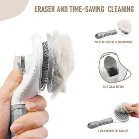 860010479339 TAJAR BROS Cat Brush Cleaning Pet Slicker Dog #2