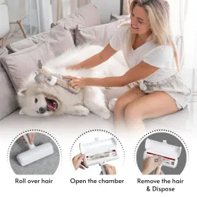 198168597293 TAKARABOX Pet Hair Remover Lint Roller Dogs Cats #2