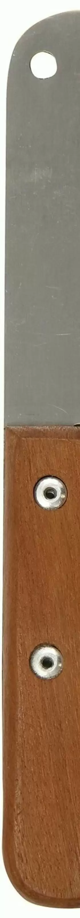 810136005592 TAMSCO Stripping Knife Wooden Handle Blade #2