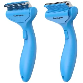 TBRUSH02 TAOMYPETS Cleaning Rake Brush Shedding Gently Loose