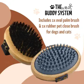 677120000823 THE BUDDY SYSTEM Pet Close Brush Touch Palm #2
