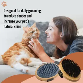 677120000823 THE BUDDY SYSTEM Pet Close Brush Touch Palm #3