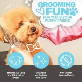 427136129536 THE DOODLE BRUSH Comb Dog Goldendoodle #2