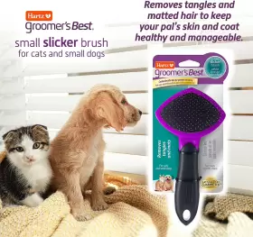 12411 THE HARTZ MOUNTAIN CORPORATION Slicker Brush Cats Dog #3