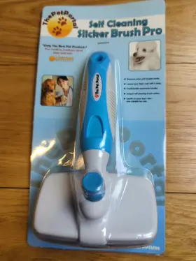 PPSM98 THE PET PORTAL Cleaning Slicker Brush Pro Dogs Cats