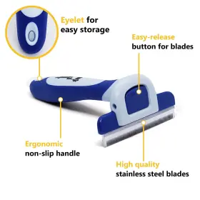 060480850408 THUNDERPAWS Shedding Tool Pet Brush Shedz #2