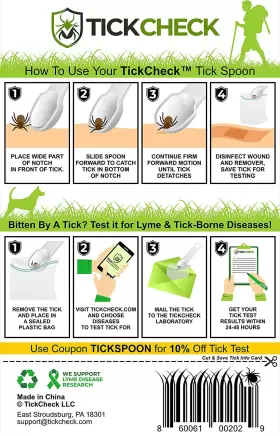 TICKCHECK-TICKSPOON-1 TICKCHECK Tick Remover Spoon Pack Tools #2