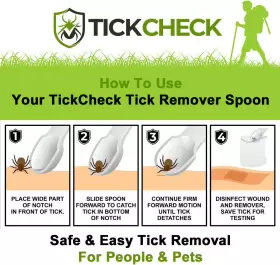 TICKCHECK-TICKSPOON-1 TICKCHECK Tick Remover Spoon Pack Tools #3