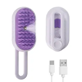 313039241239 TOOCOOLZOO Cat Steam Brush Rechargeable Pet Hair
