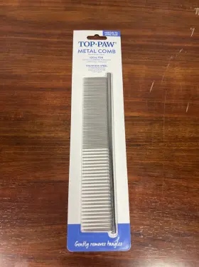 737257867499 TOP PAW Comb Steel Hair Pets