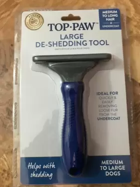 737257867536 TOP PAW Undercoat Hair Fur Reduction Deshedding