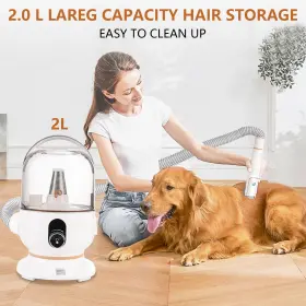 198290306152 TOWALLMARK Dog Vacuum Suction Power Pet Hair Gro #2