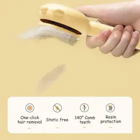 035435433543 TPWSD Magic Pet Comb Brush Hair Cleaner Cat #3