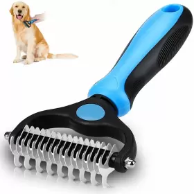 098841707301 TRACE KASA Dematting Brush Undercoat Rake Dogs