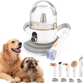 198290626595 TROPOW Dog Vacuum Suction Power Pet Hair Gro Kit
