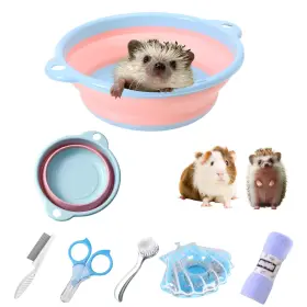 445026428460 TTMIMIK Hedgehog Bath Bathtub Cleaning Brush Pet