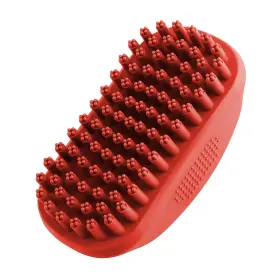 744110852394 TUFF PUPPER Silicone Dog Bath Brush Rubber Pet