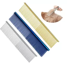 793503600787 TUNAN Dog Comb Pet Cat Matted Shedding Knotted