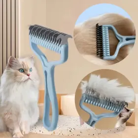 313099264223 TURBO-ROOFINDS Cat Brush Fur Knot Cutter Pets #2