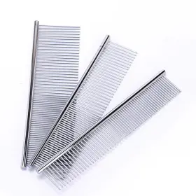 A-072 TURBO-ROOFINDS Pet Dematting Comb Steel Dogs Cats #2