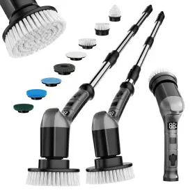 B0G64KC55S TUTOBL Electric Spin Scrubber Extension Handle