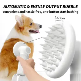 972922290354 UAHPET Auto Foaming Pet Brush Soap Dispenser #2