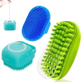 314539499 UGNEL Dog Bath Brush Scrubber Shampoo
