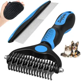 3PZ-LS UGNEL Dog Brush Shedding Deshedding Kit