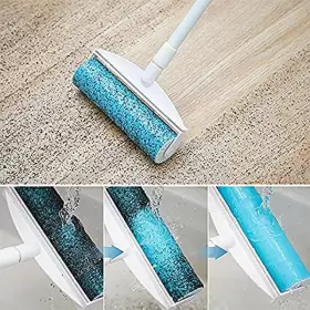 726084064546 UKEENOR Resuable Tapeless Lint Roller Cat Dog #3