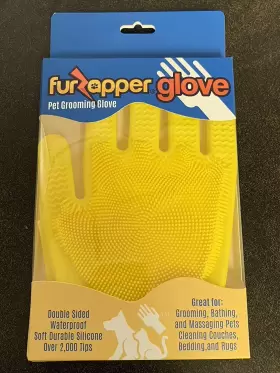 FZG1001 UN Pet Glove Deshedder Groomer Hair Remover #2