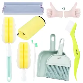 796167706892 UNMOT Pet Cage Cleaner Set Rabbit Guinea Hamster