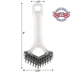 850000506947 UNTANGLER Mini Rake Double Row Rotating Crystal #3