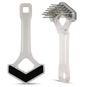 850000506947 UNTANGLER Mini Rake Double Row Rotating Crystal