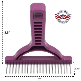 850031529045 UNTANGLER Rakes Shedding Silky Rotating Easily #2