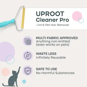 Cleaner-pro UPROOT CLEAN Pet Hair Remover Dog Fabric #3