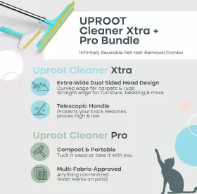 196852664023 UPROOT CLEAN Pro Pet Hair Remover Bundled Mini #3