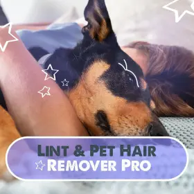 CLEANER-PRO-1 UPROOT CLEAN Lint Hair Remover Cat Dog Fabric #2