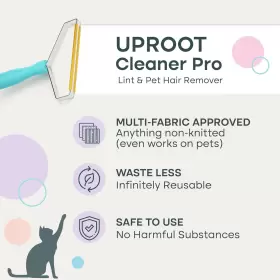 744759533388 UPROOT LINT LLC Cleaner Pet Hair Remover Fabric #3