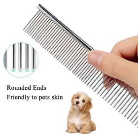 313034539522 DOG Comb Rounded Ends Steel #3
